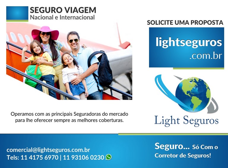 SEGURO VIAGEM SUL AMÉRICA SEGUROS